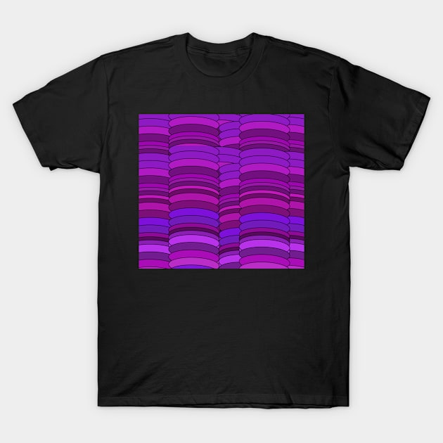 purple pattern T-Shirt by Samuelproductions19